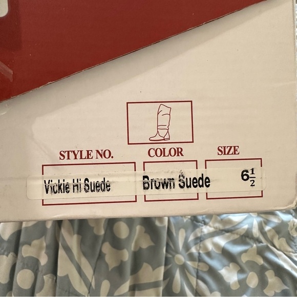 Over the Knee Brown Boots - Picture 4 of 5